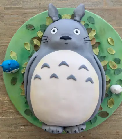 Pastel de Totoro