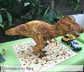 Tarta de Dinosaurio - Jurassic Park Tarta de Dinosaurio - Jurassic Park