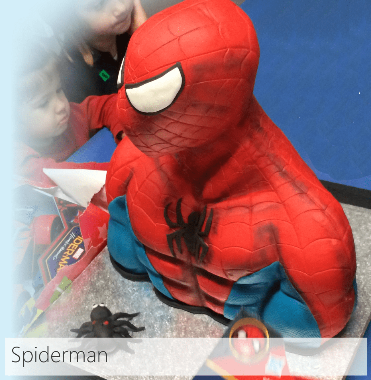Pastel Personalizado De Spiderman