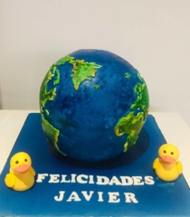 Pastel del planeta